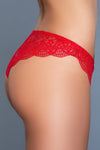 3 Pack Lace Brazilian Panty