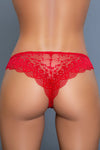 3 Pack Lace Brazilian Panty