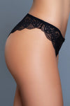 3 Pack Lace Brazilian Panty