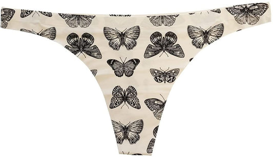 🦋 Butterfly Print Thong ✨💖