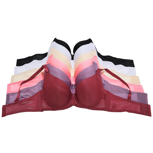 Bras with Wide Wings and 3 rows of hook