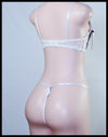 LACE BRA SET WHITE