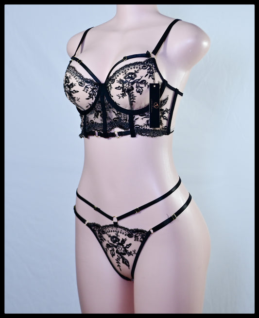 LACE BRA SET