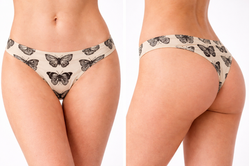 🦋 Butterfly Print Thong ✨💖