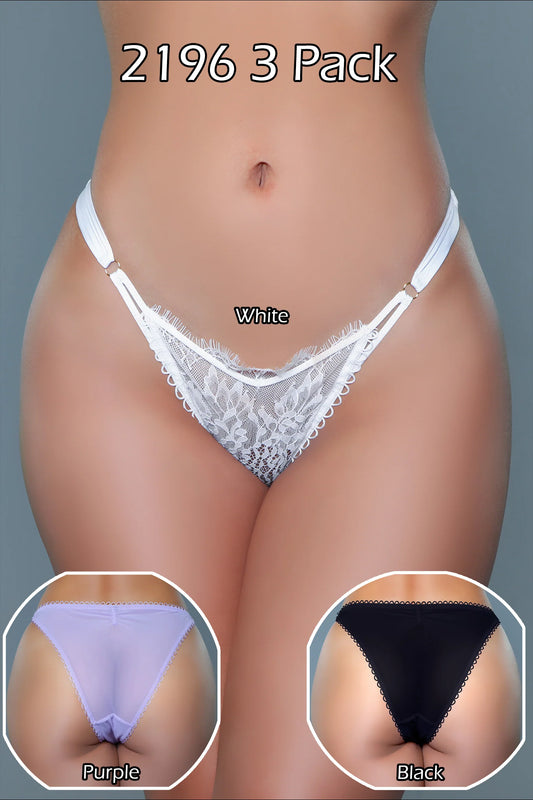 Pantie bikini 3 pk