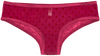 Polka Dot Mesh Bikini with Satin Trim