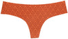Deco Leaf No Show Laser Cut Thong